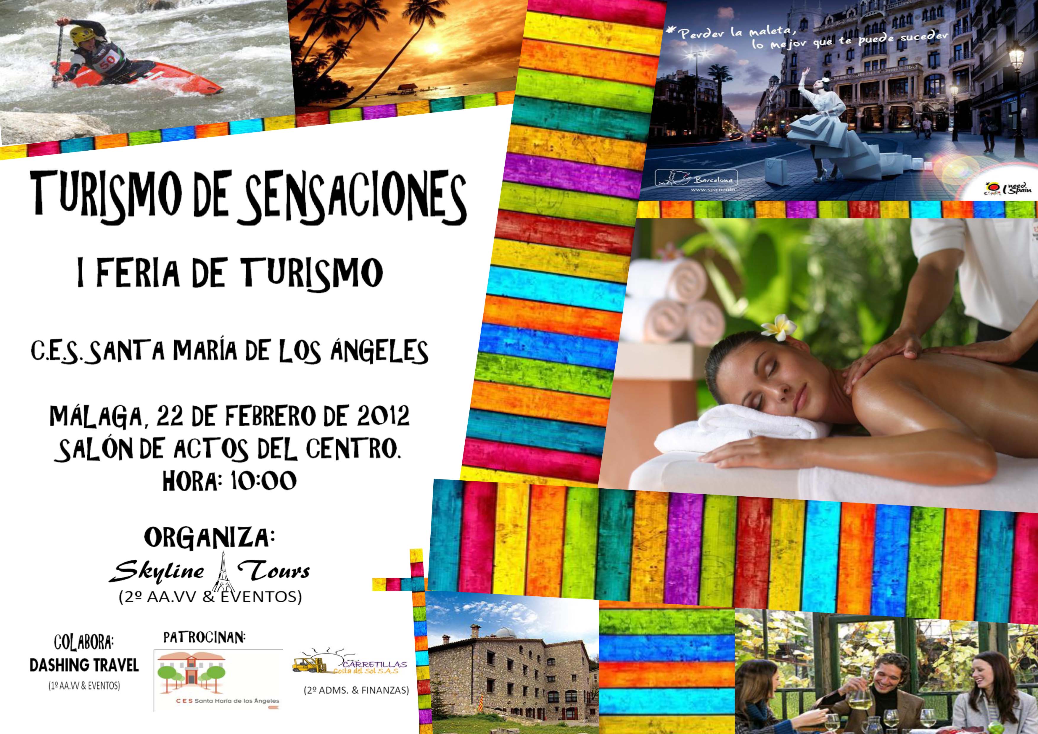 TURISMO DE SENSACIONES I FERIA DE TURISMO - CES Santa María de los Ángeles - Málaga